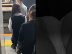 素人プレイ日記３１０TRAIN目細身なのに良い尻を持つ女子の生態