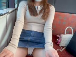 JD撮影日記87 初登場！超激カワ坂道系アイドルJDを電車内で撮影【完全主観42分超撮影】