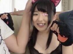 可愛い子猫ちゃんと3Ｐセックス