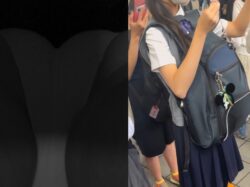 素人プレイ日記３１５TRAIN目マスク越しでも伝わる黒髪美女子の生態