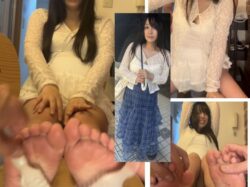 パンチラあり！すもーくはーとさん23.5cm足裏中心に激弱全身くすぐり！9分51秒
