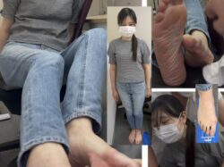 全く耐えられない！25.5cmギリシャ型美女足裏中心に全身くすぐり！10分14秒