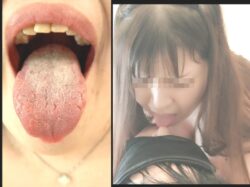 激クサ黄色の汚舌!【Hカップ爆乳ぽちゃ美女】極上BBW 激クサ口臭嗅がせ＆鼻舐め＆バキュームフェラで昇天