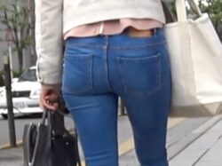 超絶美人お姉様の肉尻デニムHIP！